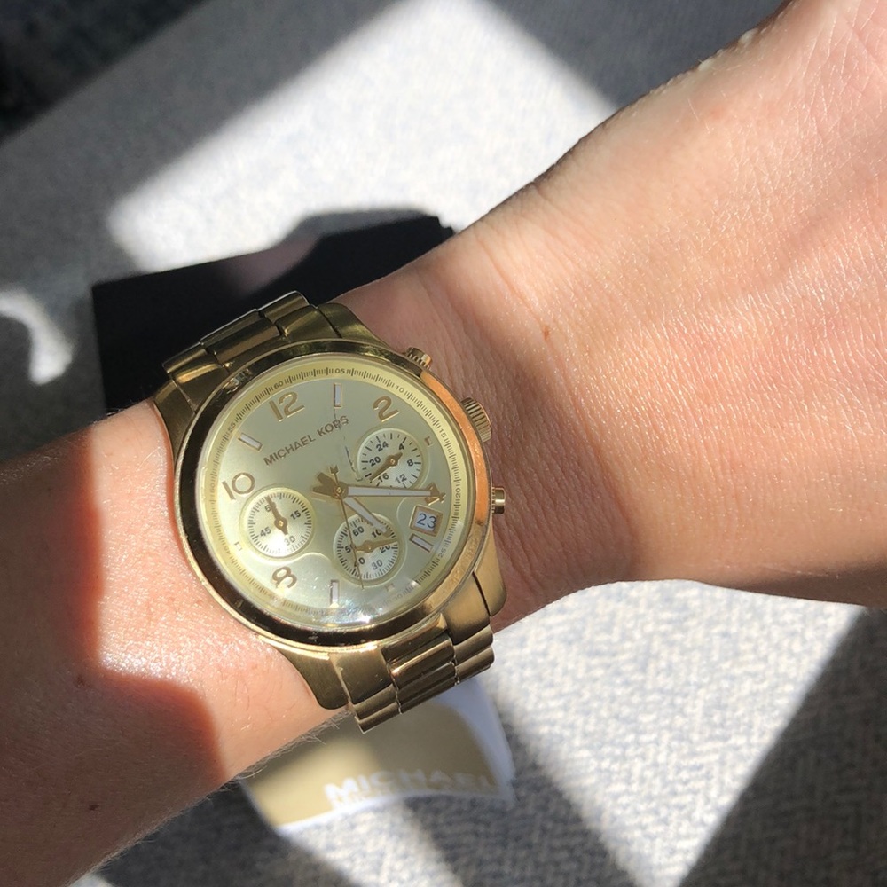 Micheal Kors Gold Watch